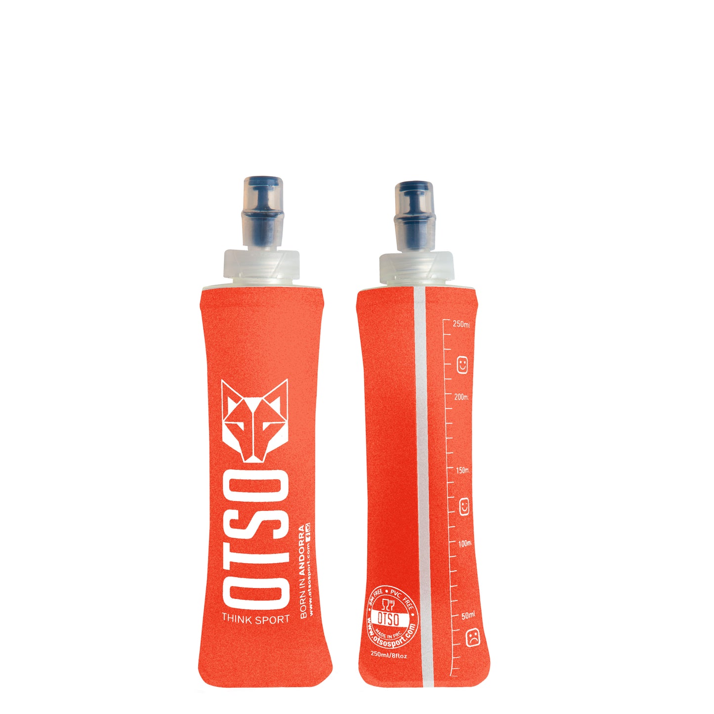 Frasco macio 250ml Tampa pequena