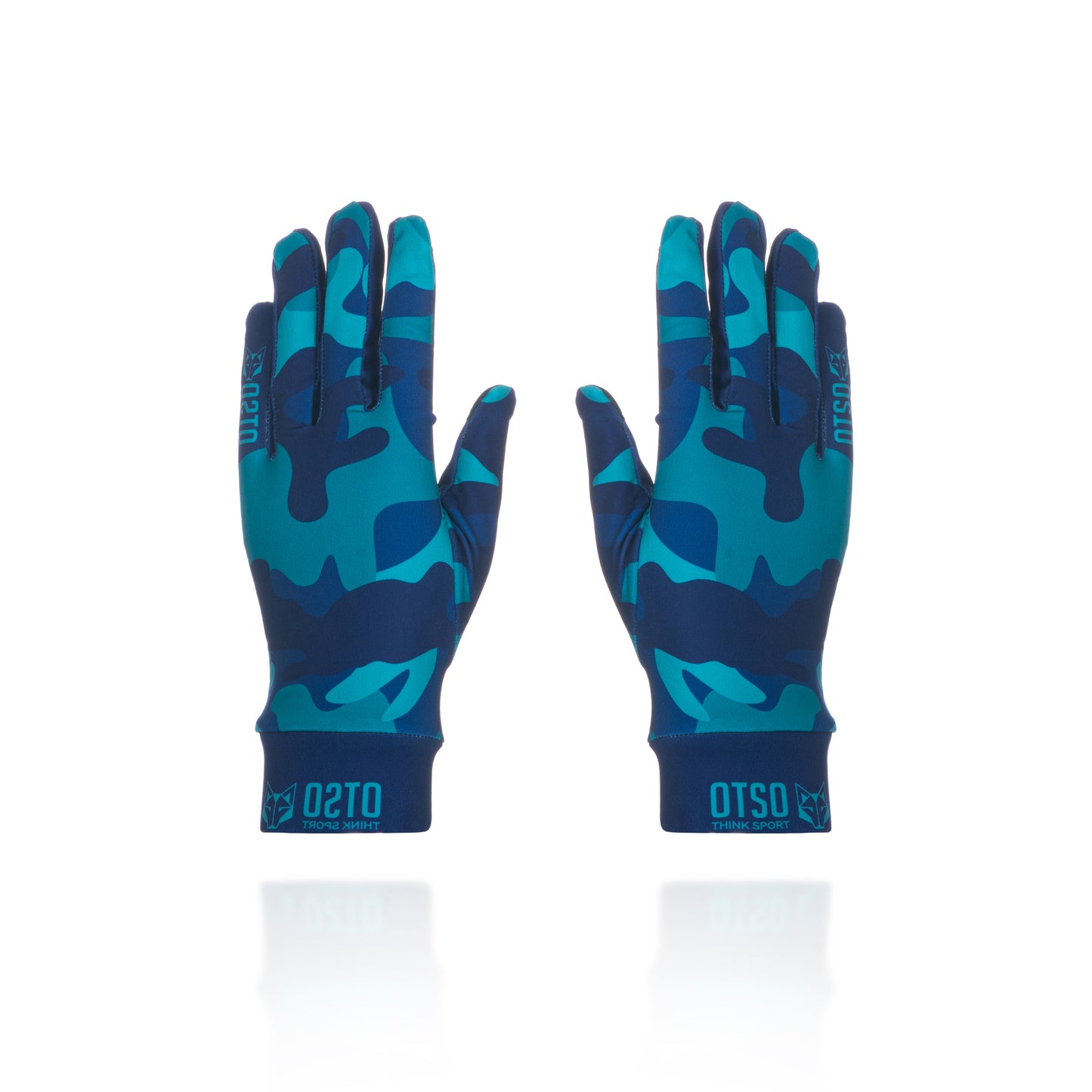 Guanti - Blu Mimetico