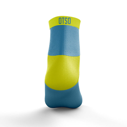 Calzini Multisport Low Cut - Light Blue & Yellow