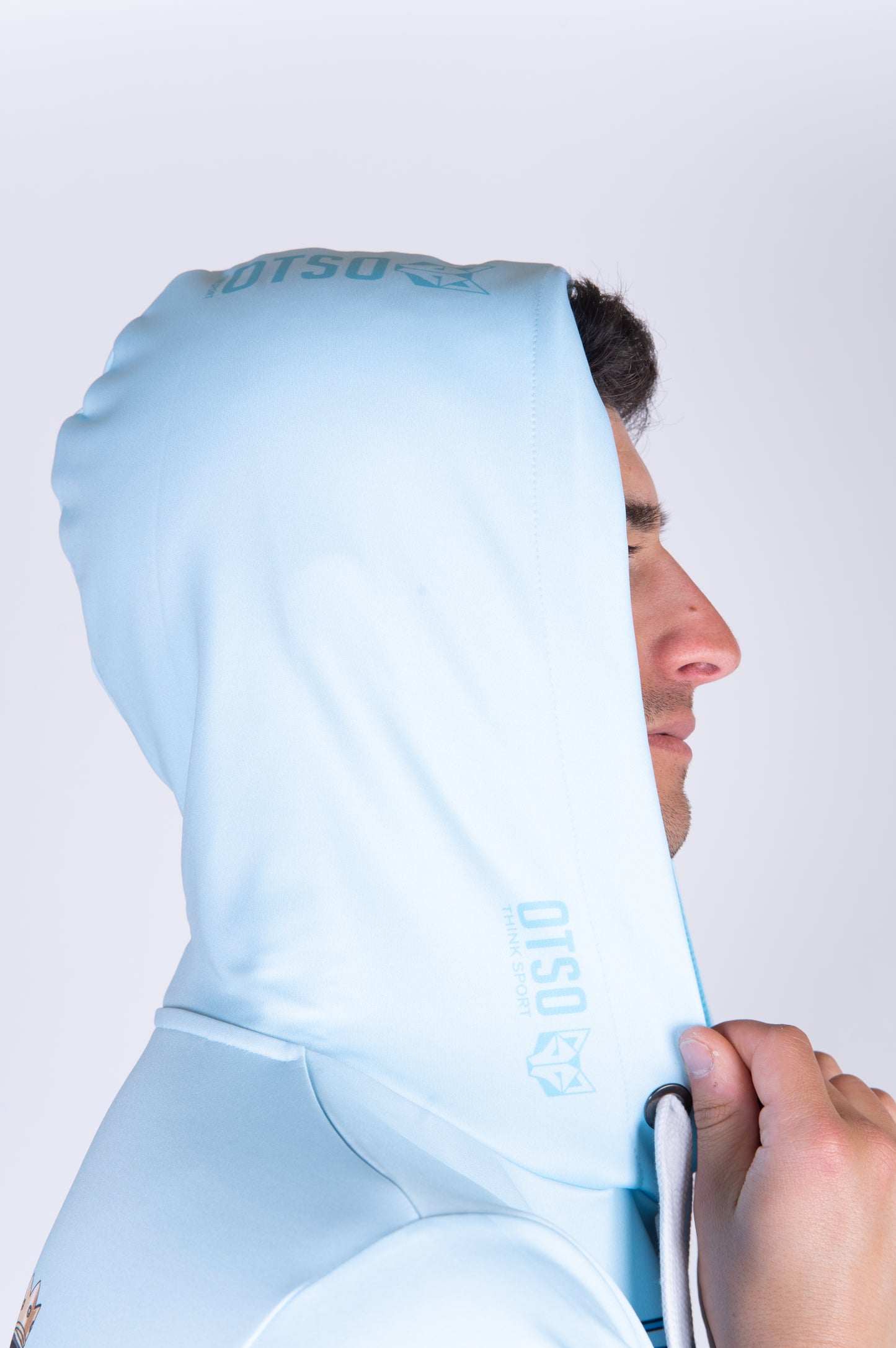 Sweatshirt - One piece fishman straw hat crew turquoise