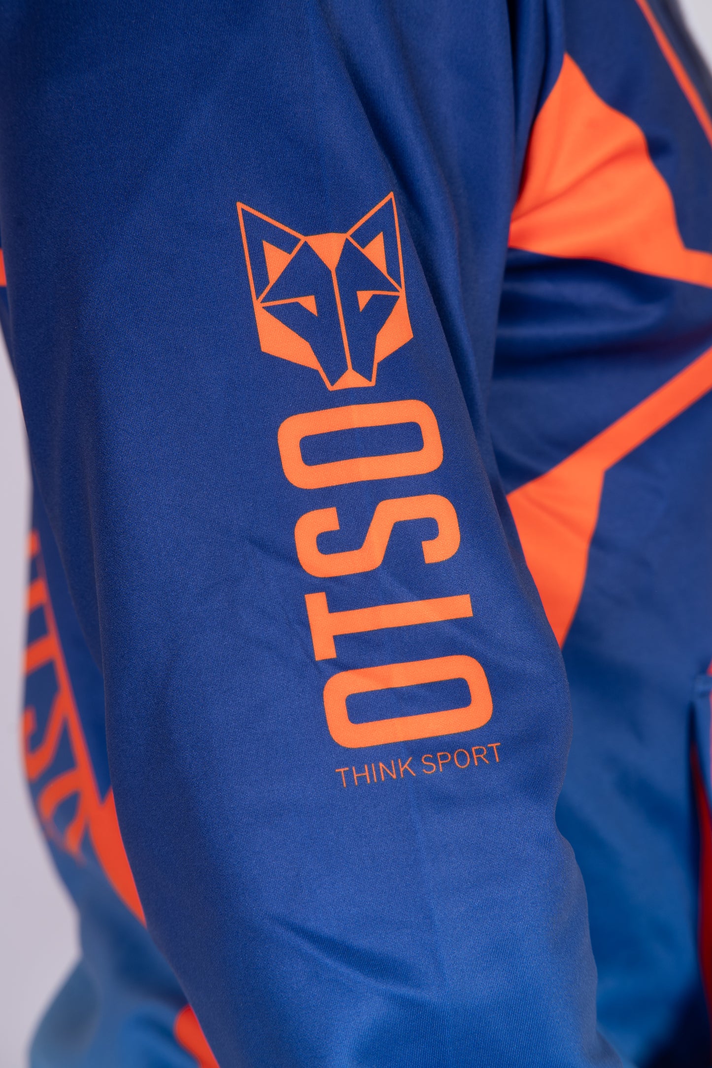 Sudadera - Navy Blue & Fluo Orange Otso