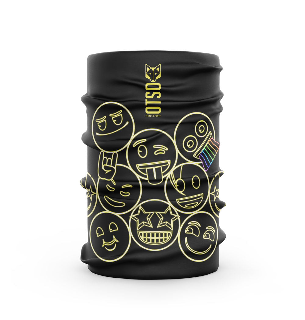 Protezione per il collo Emoji Neon Faces