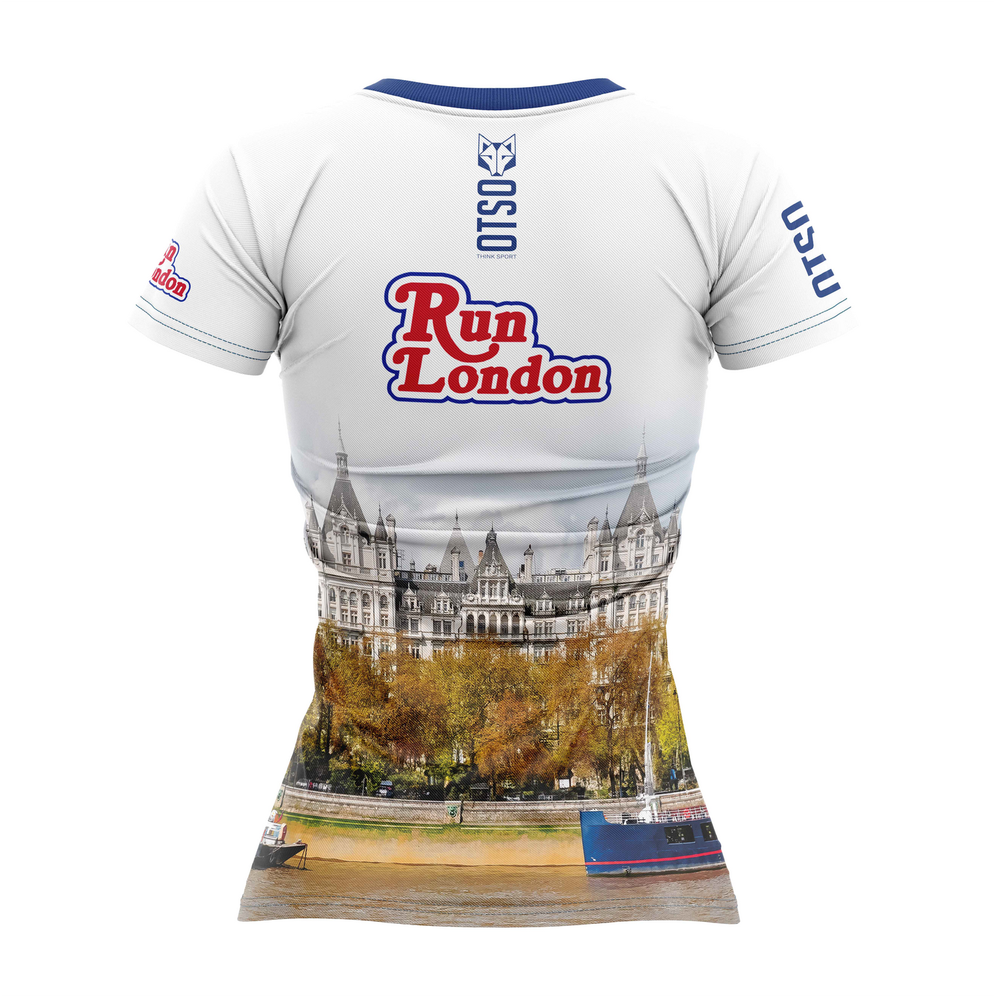T-shirt de manga curta para mulher - Run London 2024 (Outlet)