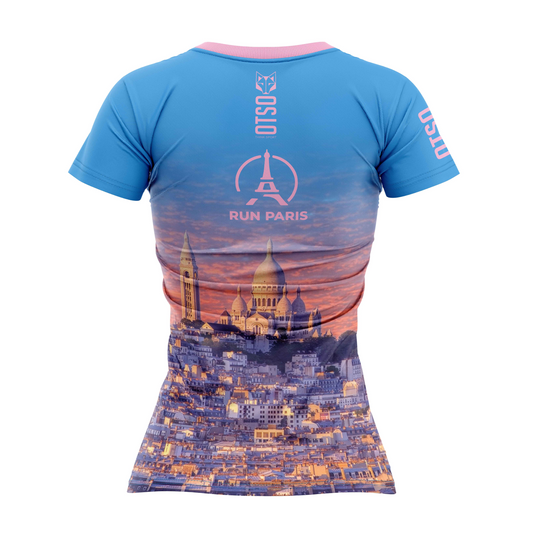 T-shirt manica corta donna - Run Paris 2026 (Outlet)
