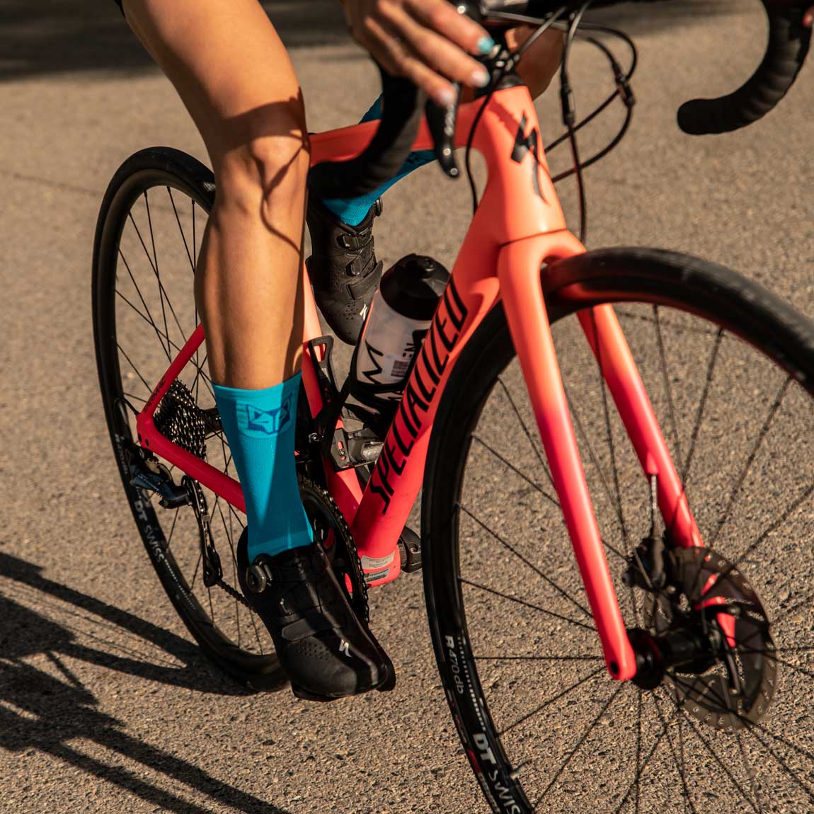 Calzini UltraLight - Fluo Blue