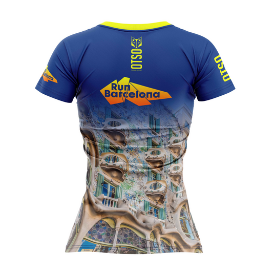 Camiseta manga corta mujer - Run Barcelona 2026 (Outlet)
