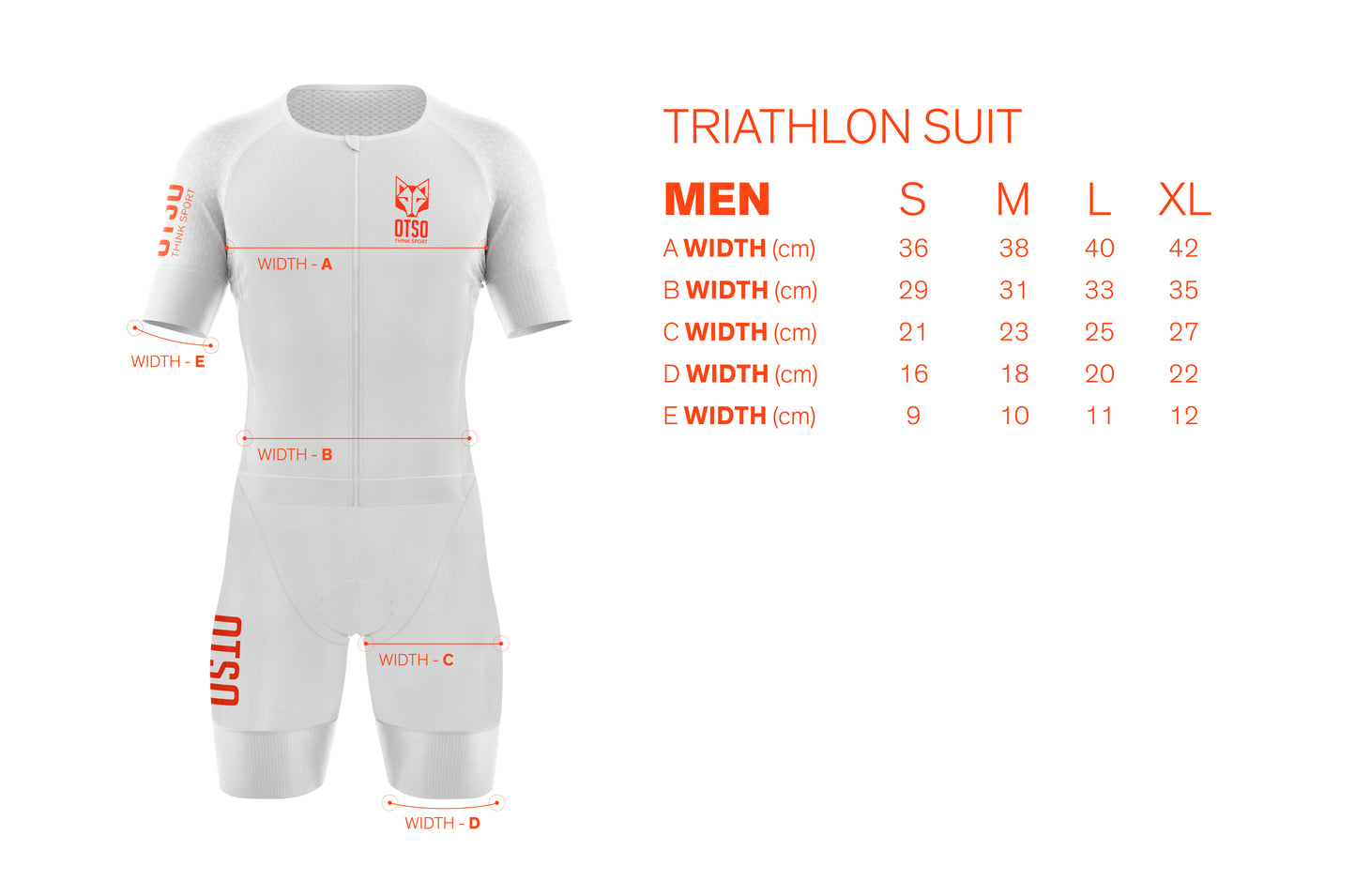 Mono de triatlón hombre - Swim Bike Run Flower