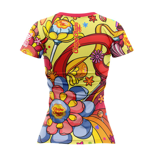 Short sleeve t-shirt women - Chupa Chups Flower