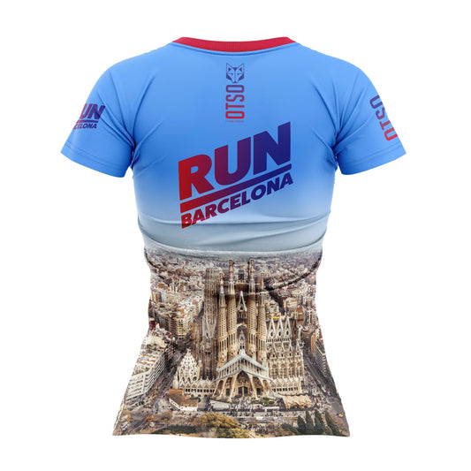 Camiseta manga corta mujer - Run Barcelona 2025 (Outlet)