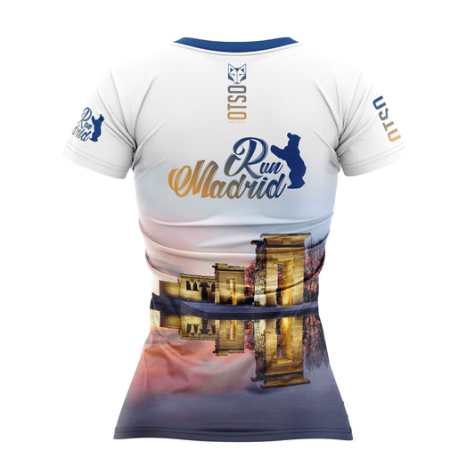 T-shirt manica corta donna - Run Madrid 2025 (Outlet)