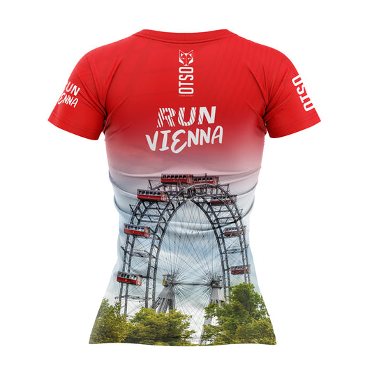 Samarreta màniga curta dona - Run Vienna 2025 (Outlet)