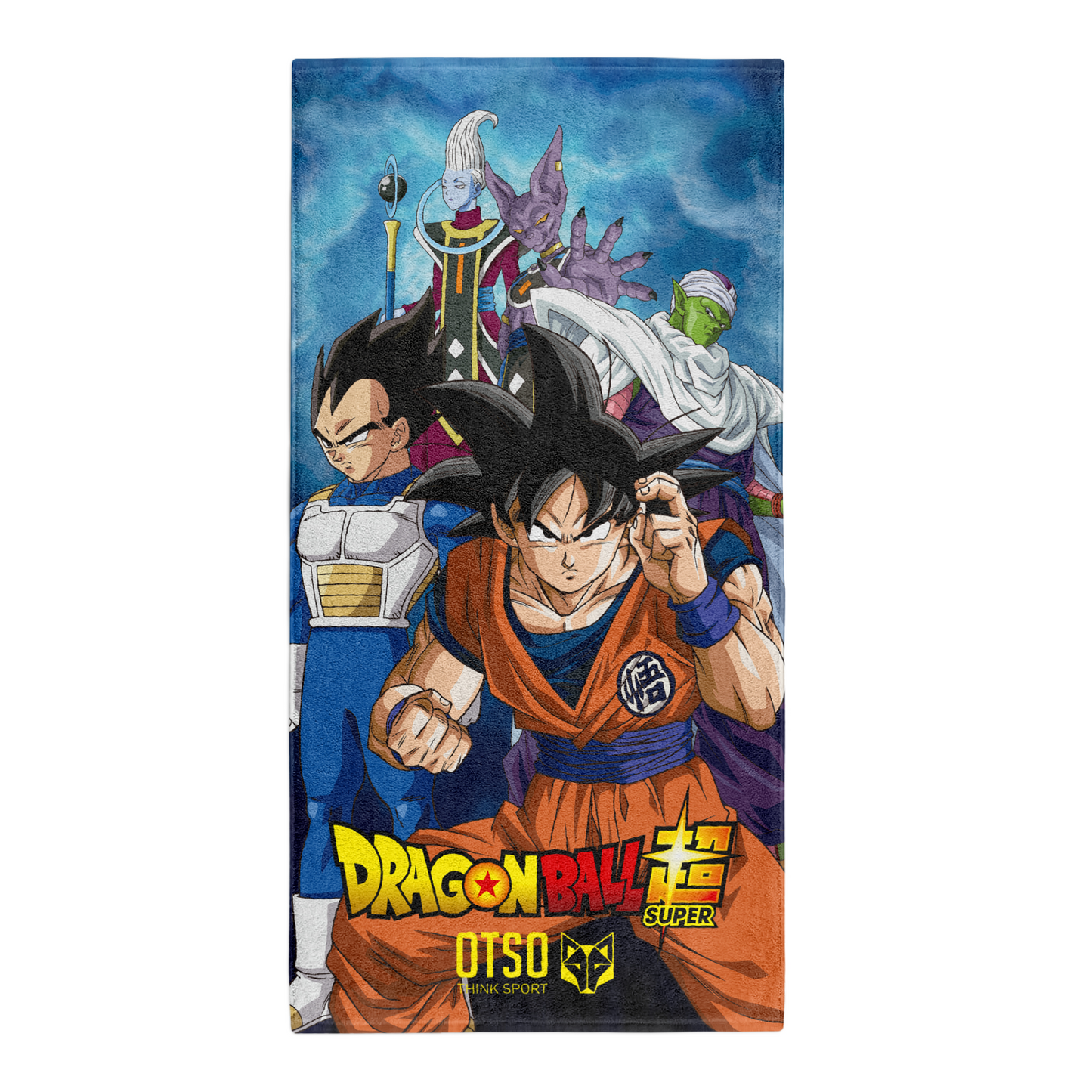 Toalha de microfibra - Dragon Ball Super Goku Vegeta