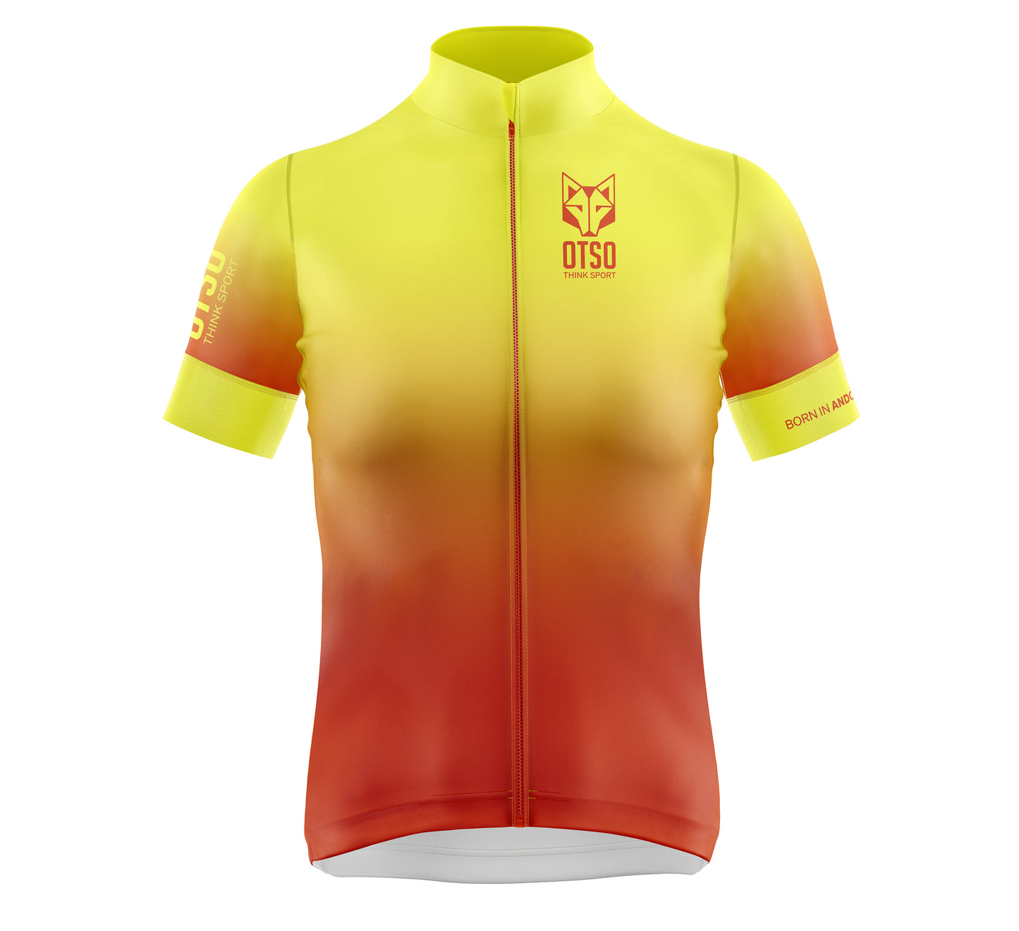 Maillot de ciclisme màniga curta dona - Fluo Orange (Outlet)