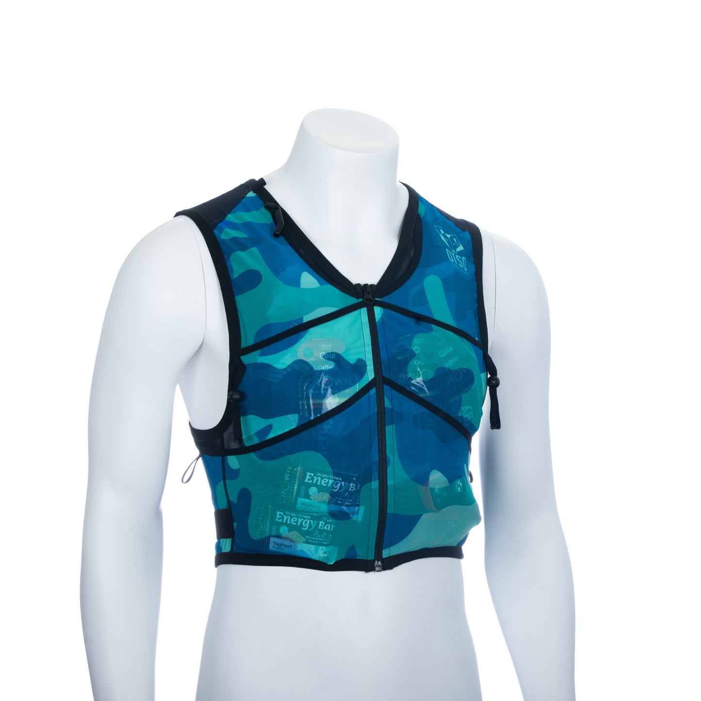 Trail running backpack - Camo Blue
