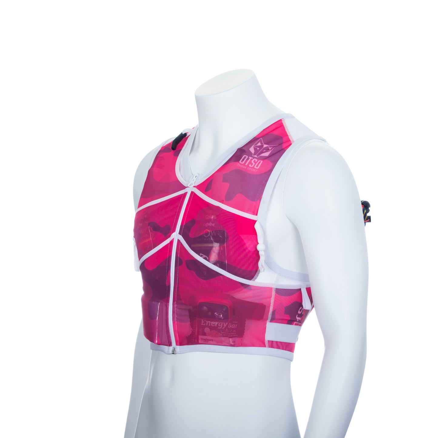 Mochila para corrida de trilha - Camo Pink