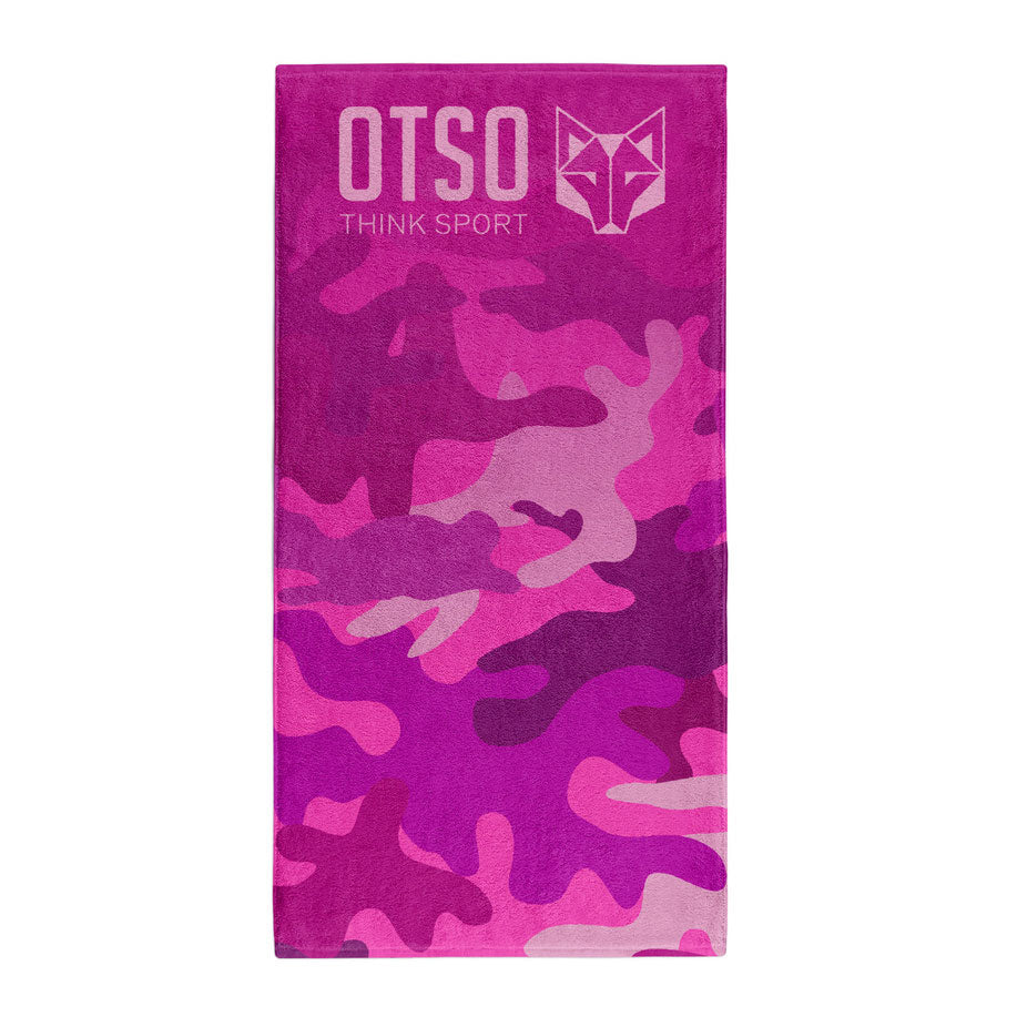 Tovallola de microfibra - Camo Pink