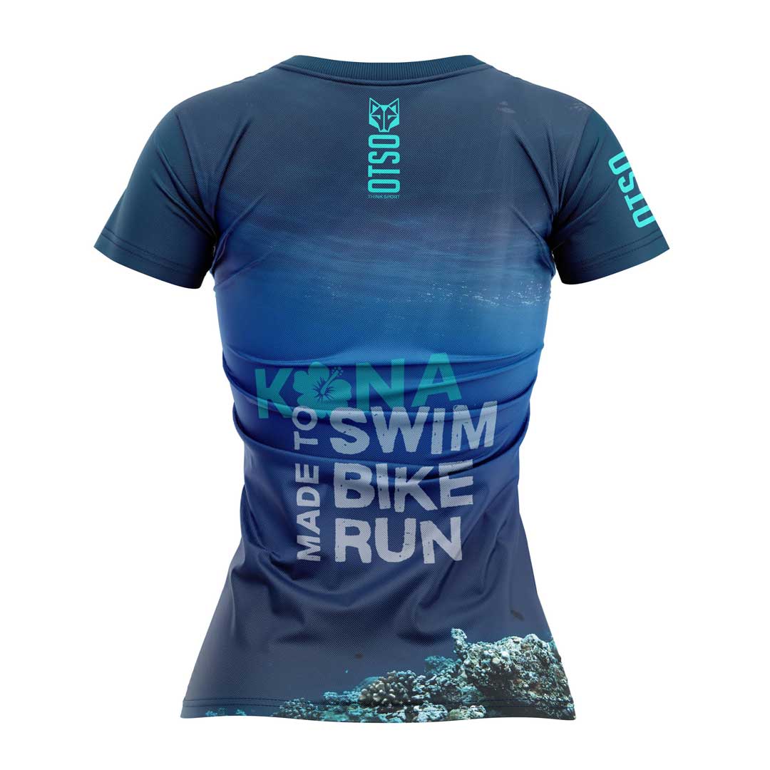 Camiseta manga curta feminina - Kona Turtles (Outlet)