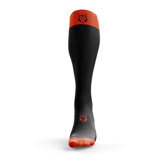 Recovery Socks - Black & Fluo Orange