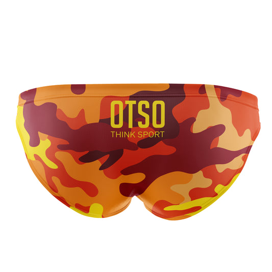 Bañador slip hombre - Orange Camo (Outlet)