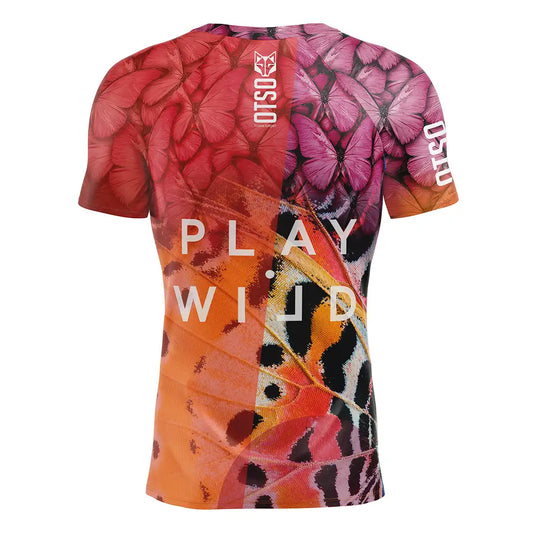Camiseta de pádel manga corta hombre - Wings (Outlet)