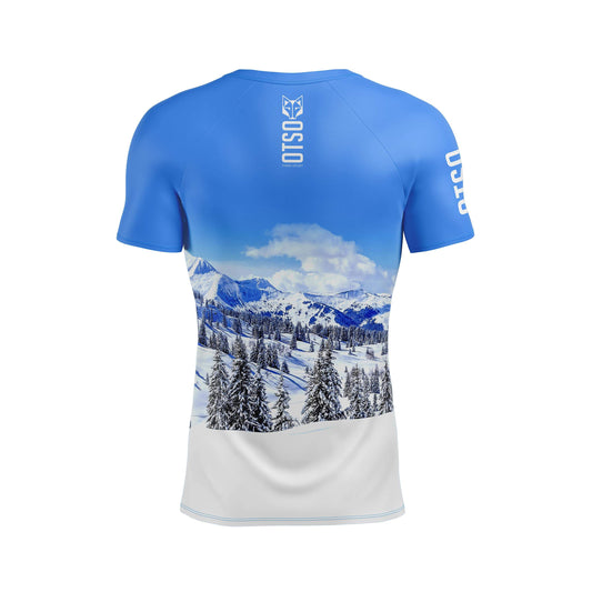 Short Sleeve T-Shirt Men - Snow Forest