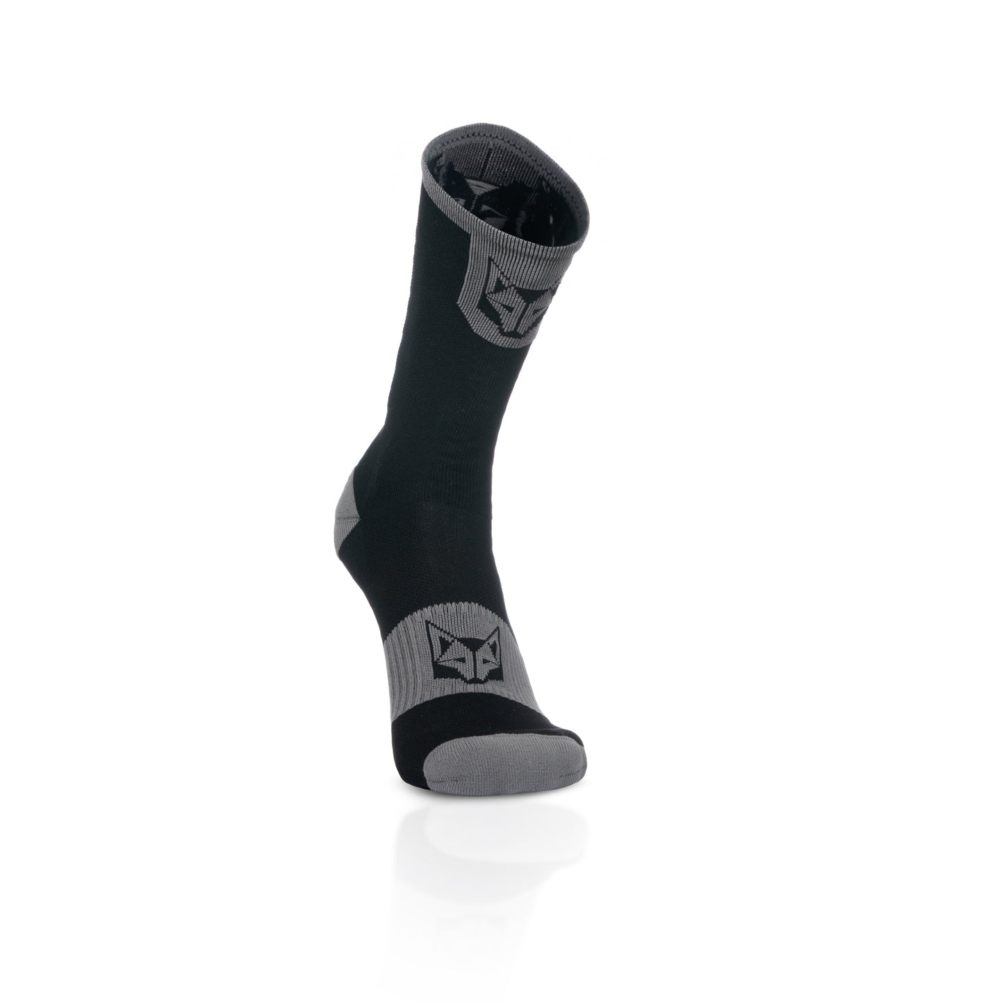 Calzini da ciclismo - Black & Silver Grey
