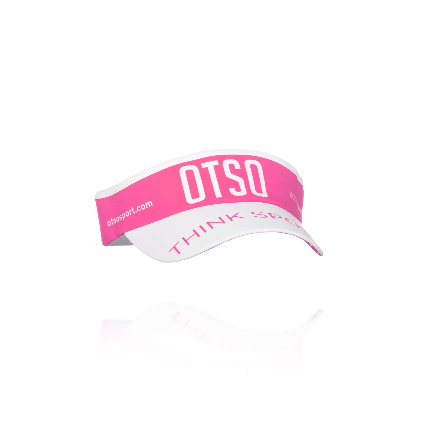 Visor - Fluo Pink & White