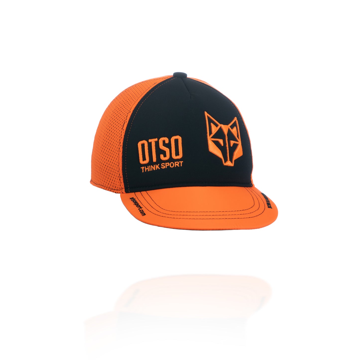 Gorra Snapback - Black & Fluo Orange