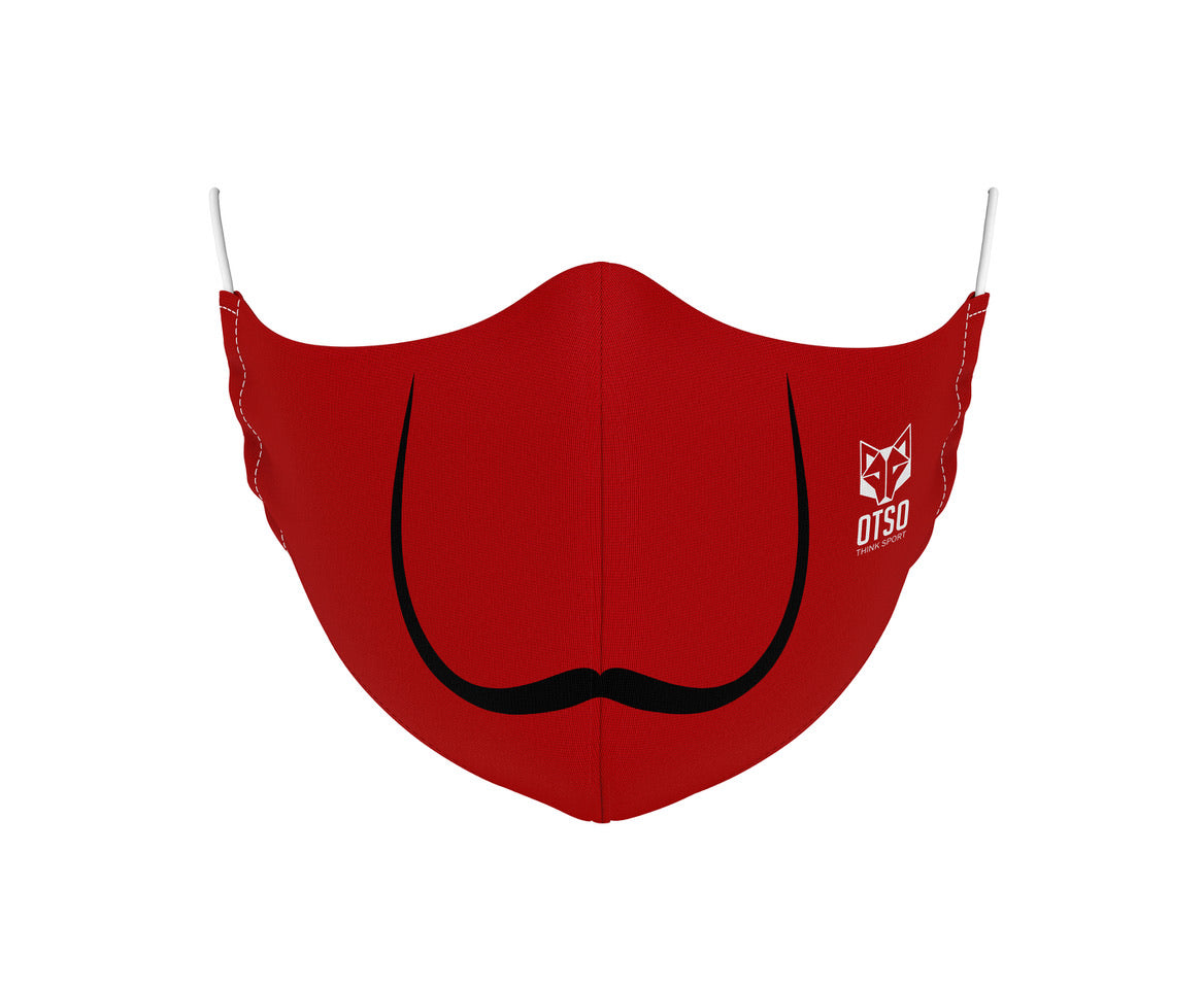 Mascareta Moustache Red (Outlet)