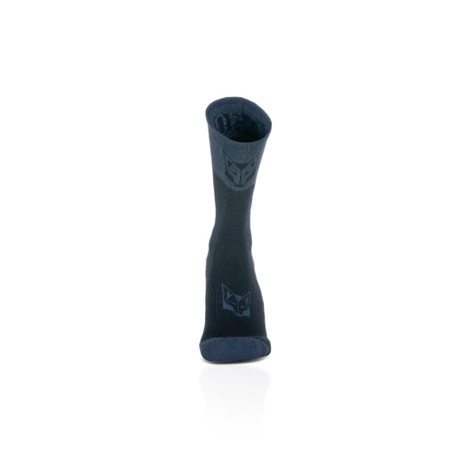 High Cut Merino Wool Socks - Blue Storm