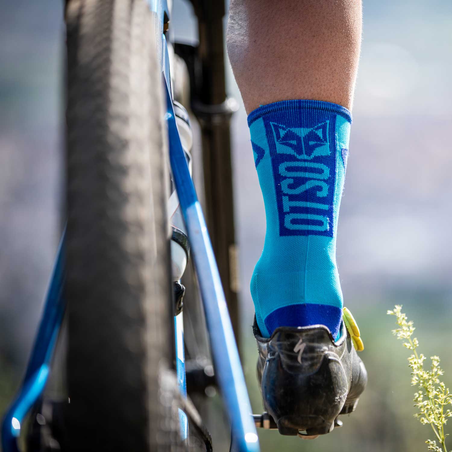 Chaussettes hautes pour le cyclisme