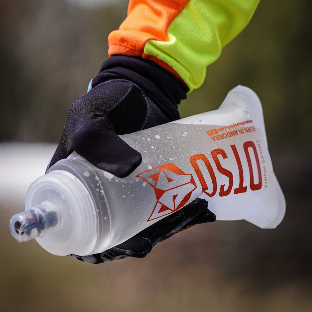 Garrafas flexíveis para corrida e trail running