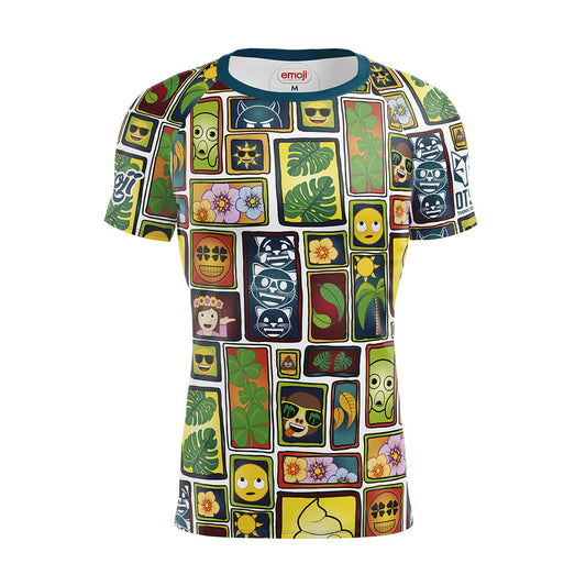 Camiseta manga corta hombre - Emoji Portrait (Outlet)