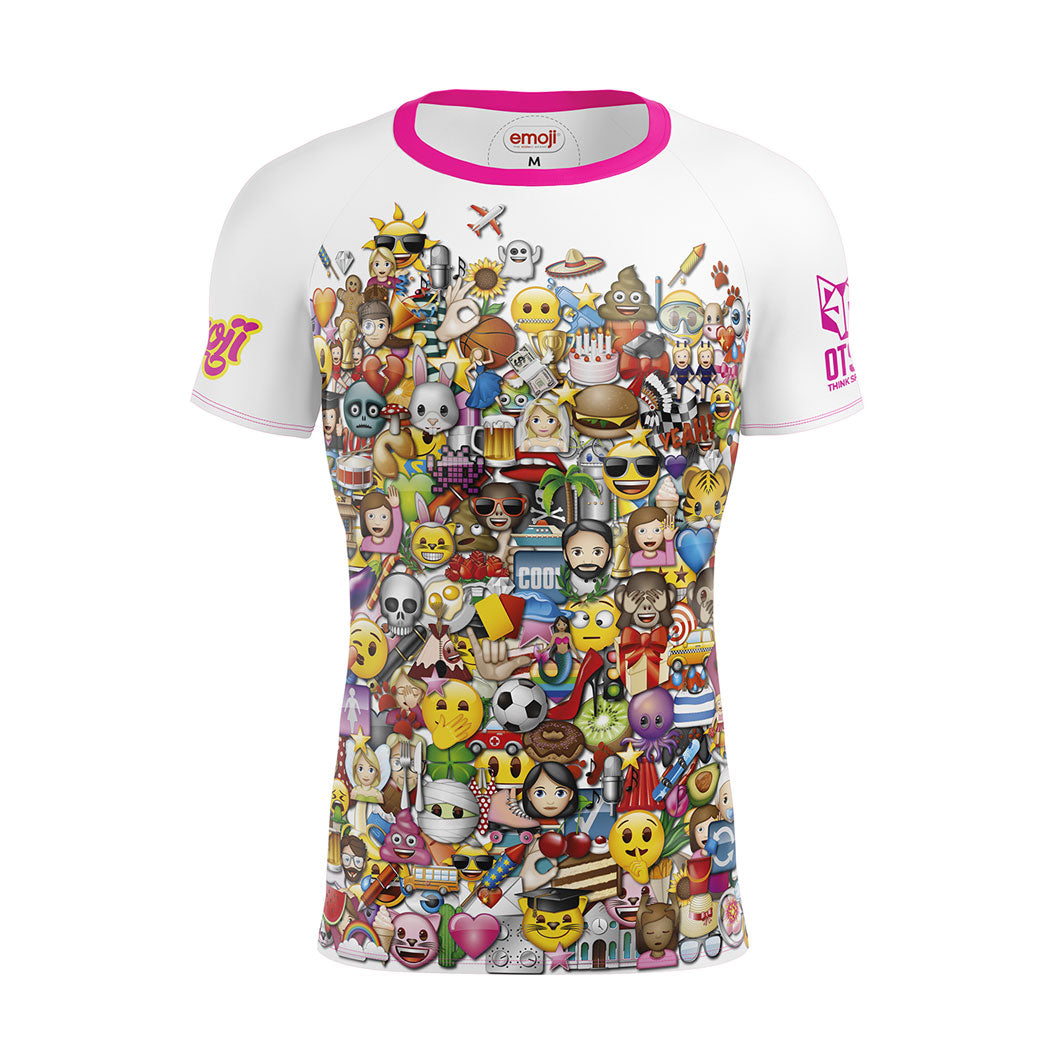 T-shirt manches courtes homme - Emoji Big Wave