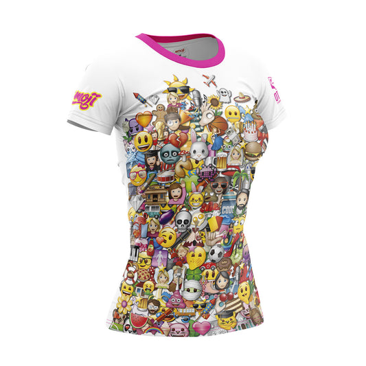 Camiseta manga corta mujer - Emoji Big Wave (Outlet)