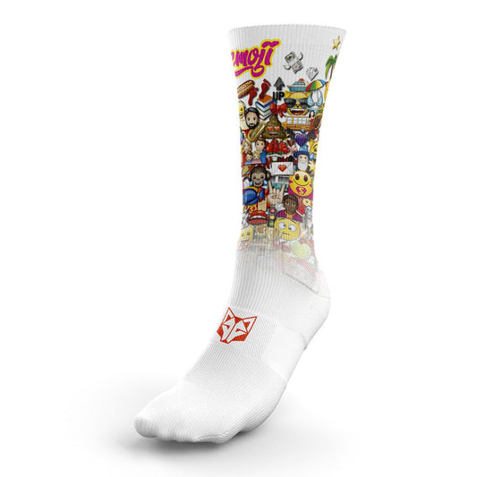 Calcetines Sublimados - Emoji Big Wave (Outlet)