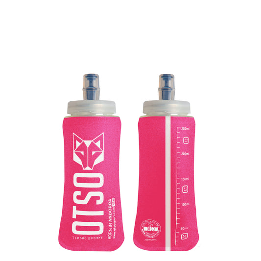 Botella blanda 250ml Big Cap - Fluo Pink