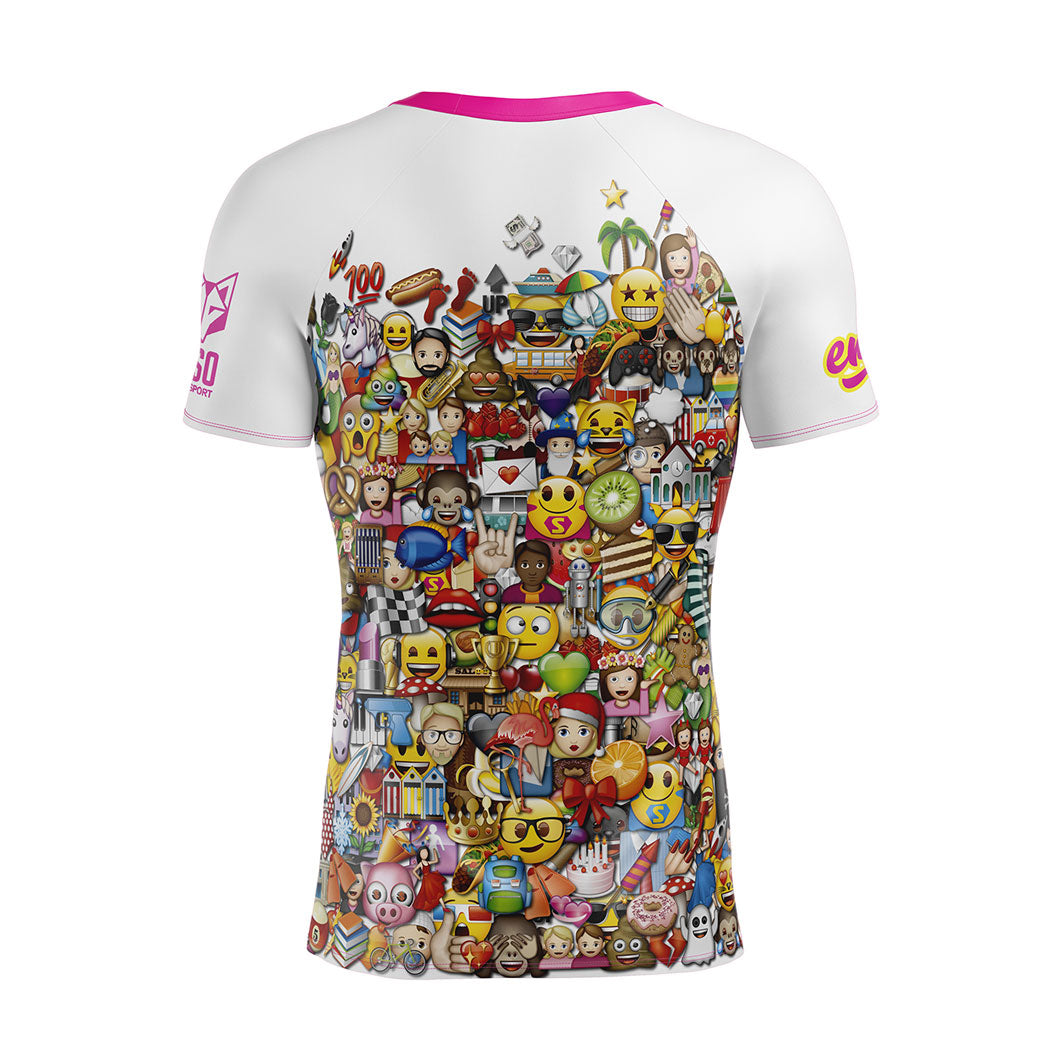 T-shirt manches courtes homme - Emoji Big Wave