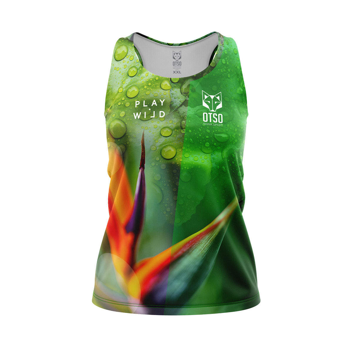 Camiseta de pádel sin mangas mujer - Paradise (Outlet)