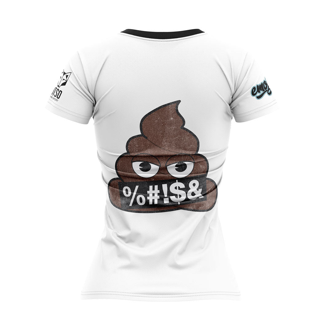 Short sleeve t-shirt women - Emoji Déjà Poo