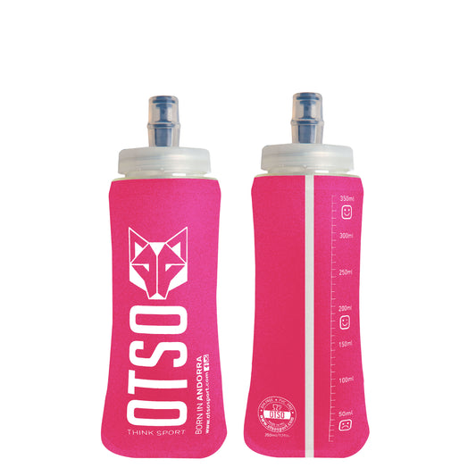 Botella blanda 350ml Big Cap - Fluo Pink