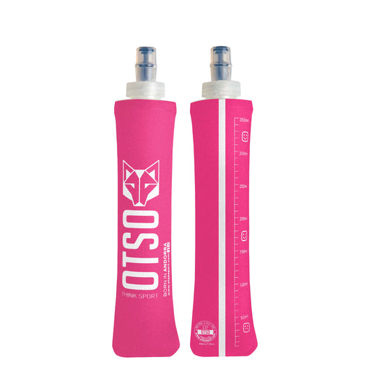 Botella blanda 350ml Small Cap - Fluo Pink
