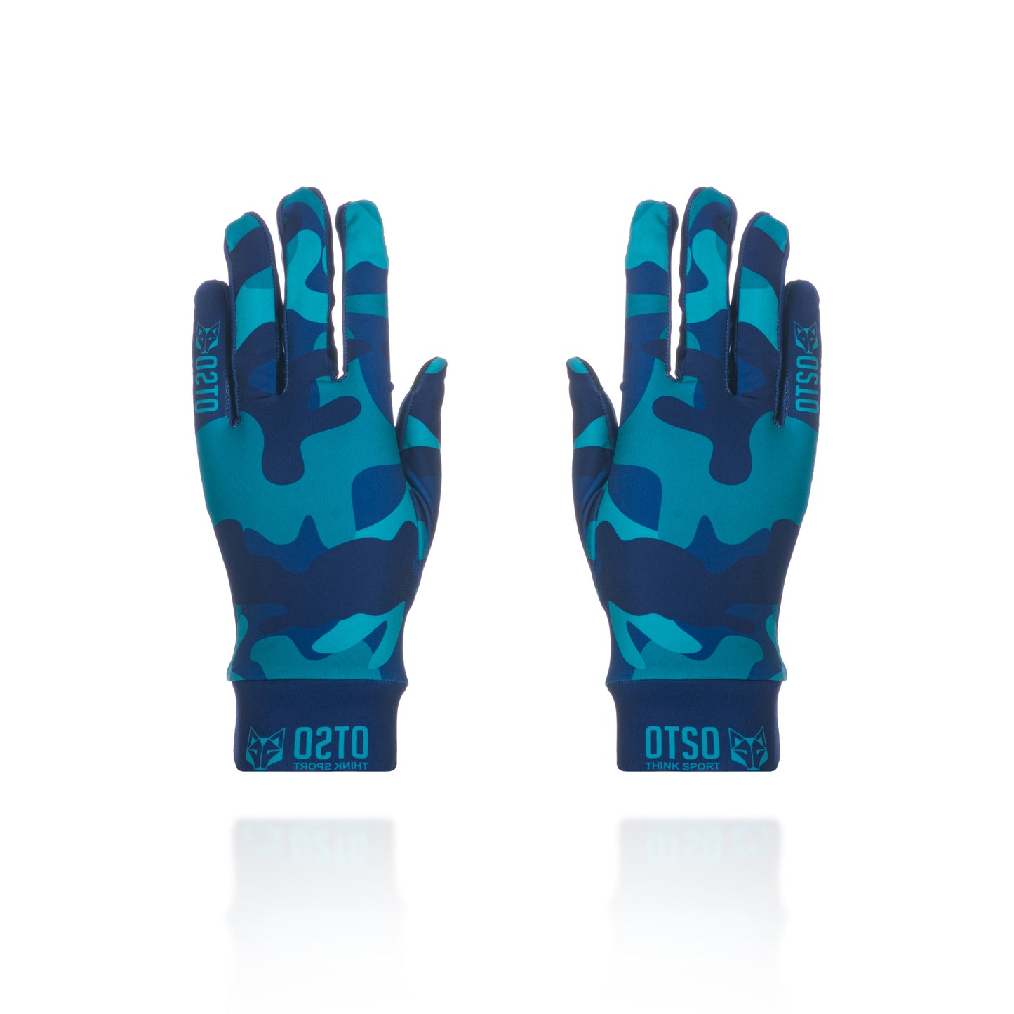 Guanti - Blu Mimetico