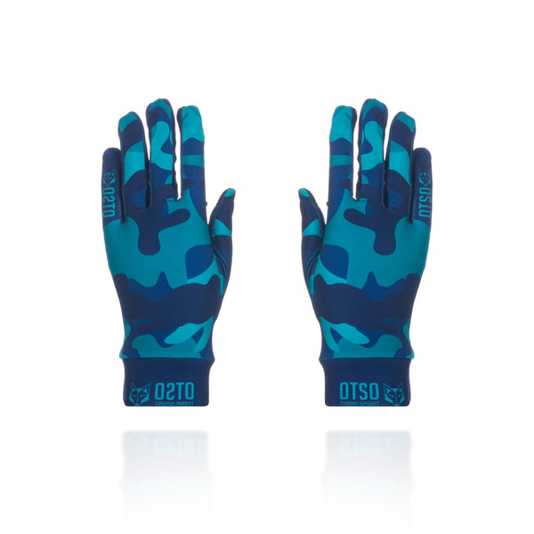 Guanti - Blu Mimetico
