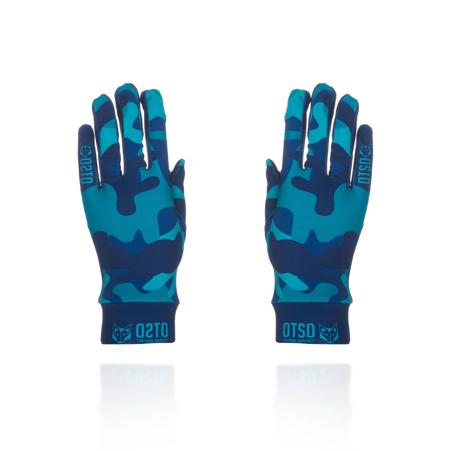 Guanti - Blu Mimetico