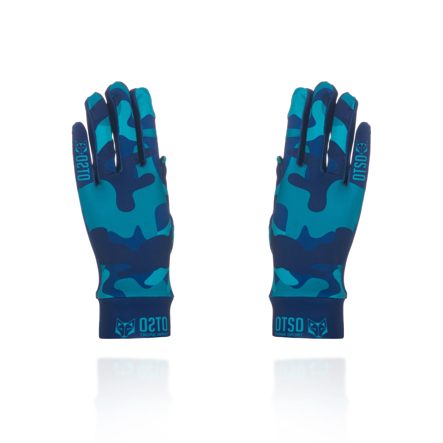 Guanti - Blu Mimetico