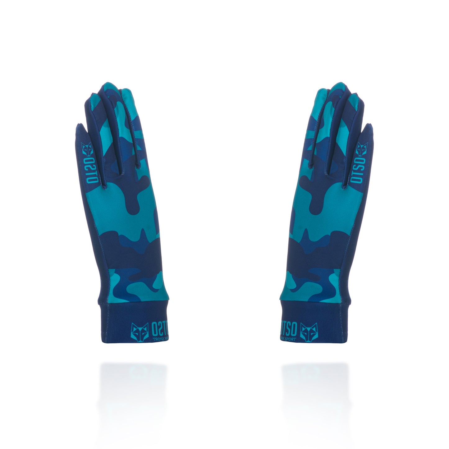 Guanti - Blu Mimetico