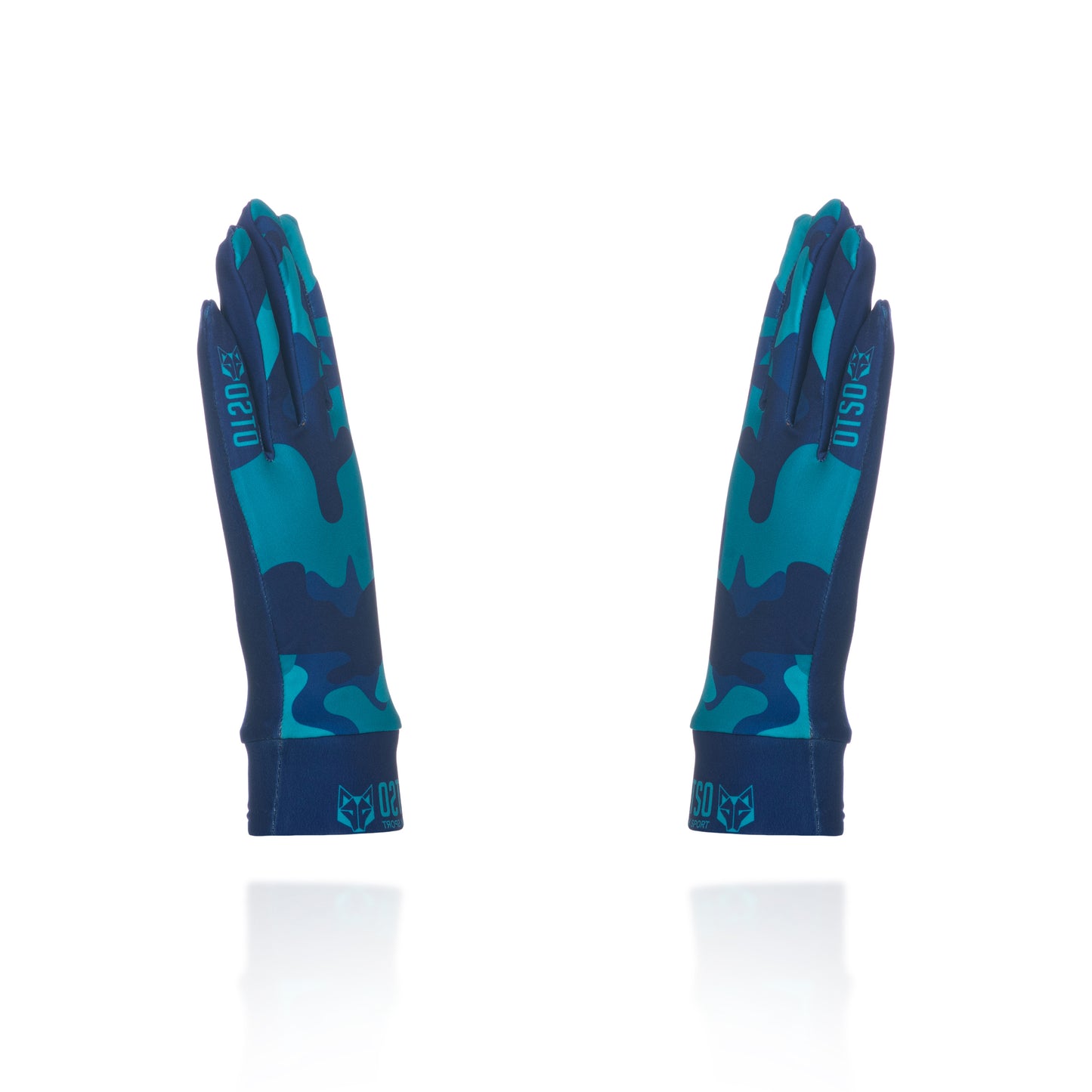 Guanti - Blu Mimetico