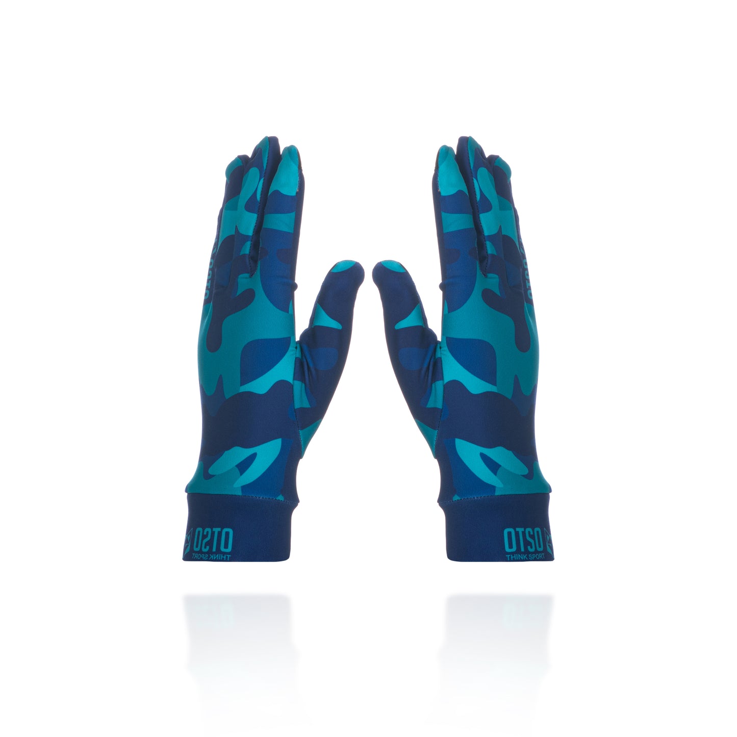 Guanti - Blu Mimetico