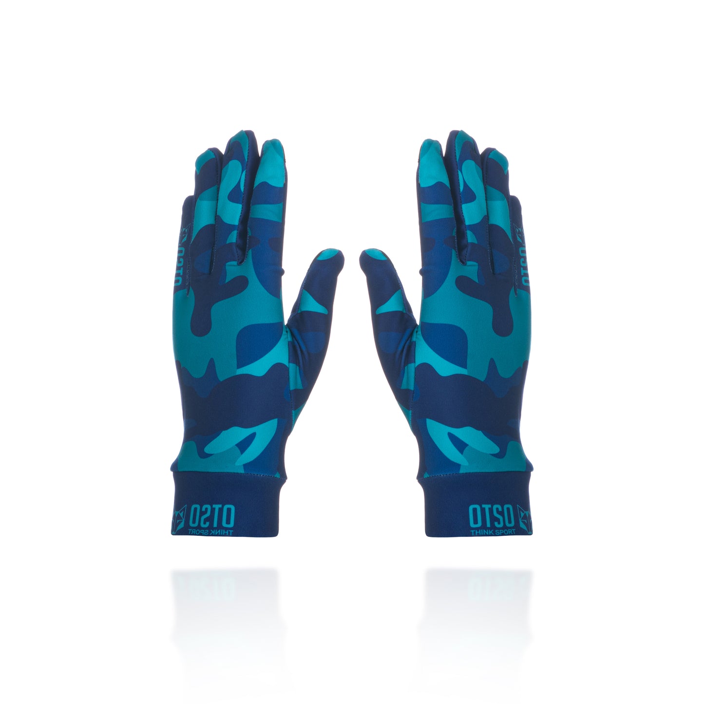 Guanti - Blu Mimetico